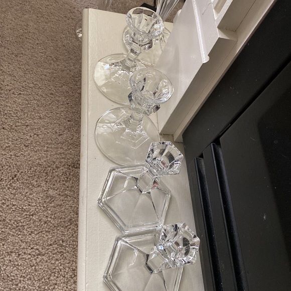 CRYSTAL CANDLE HOLDERS - Picture 4 of 12